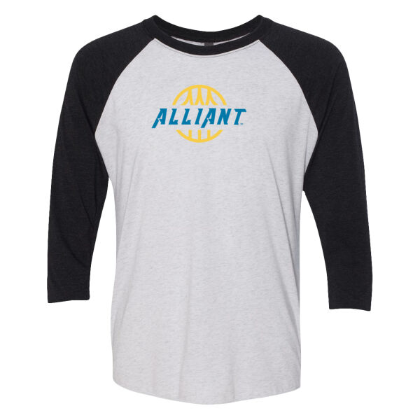   - Next Level Unisex Triblend Three-Quarter Sleeve Raglan Thumbnail
