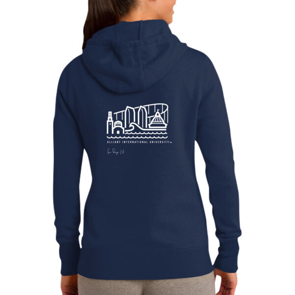   - Ladies Pullover Hooded Sweatshirt Thumbnail